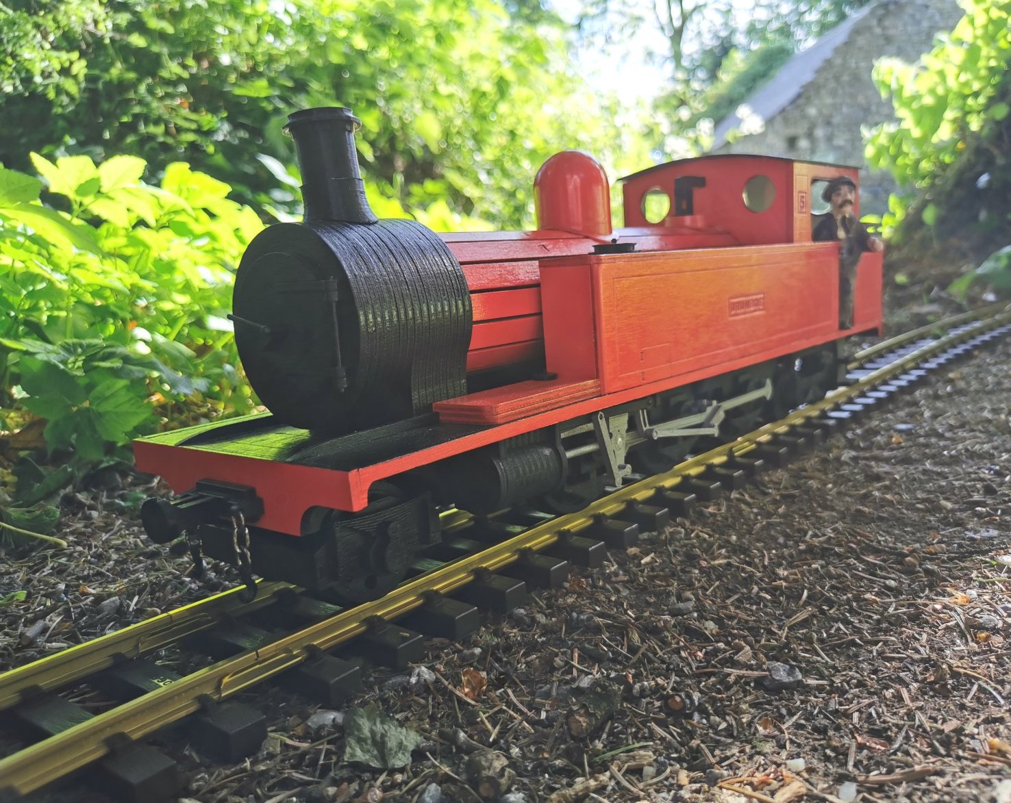 Red steam Dome