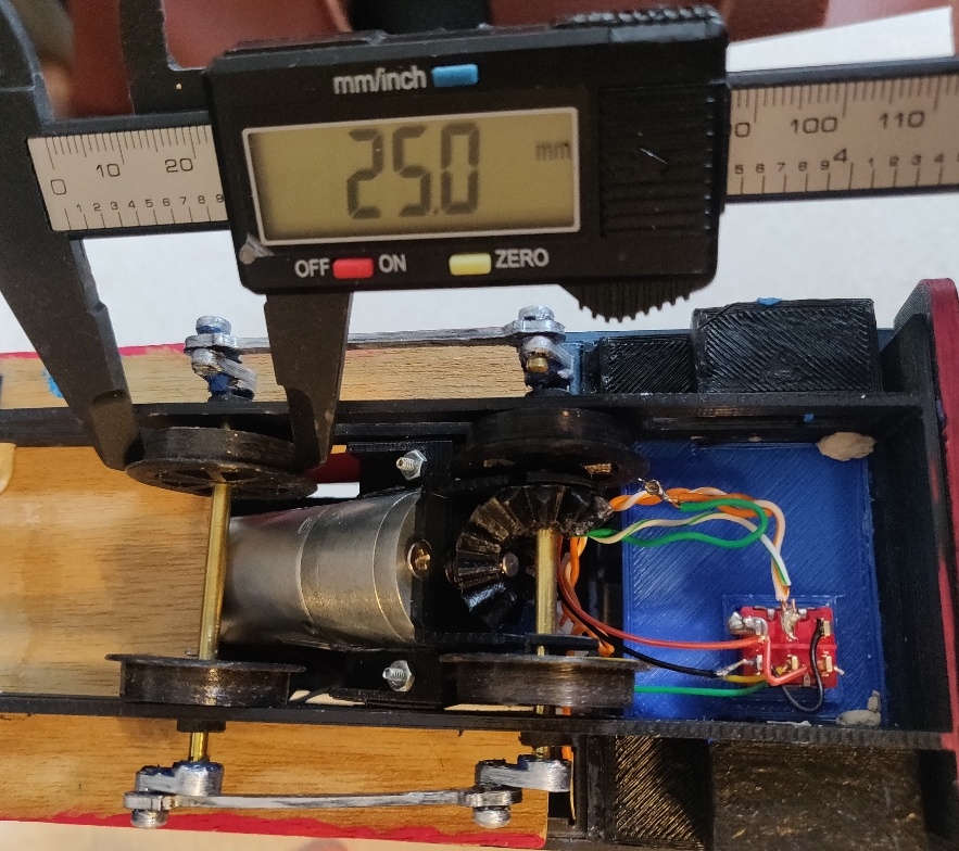 25mm on tread