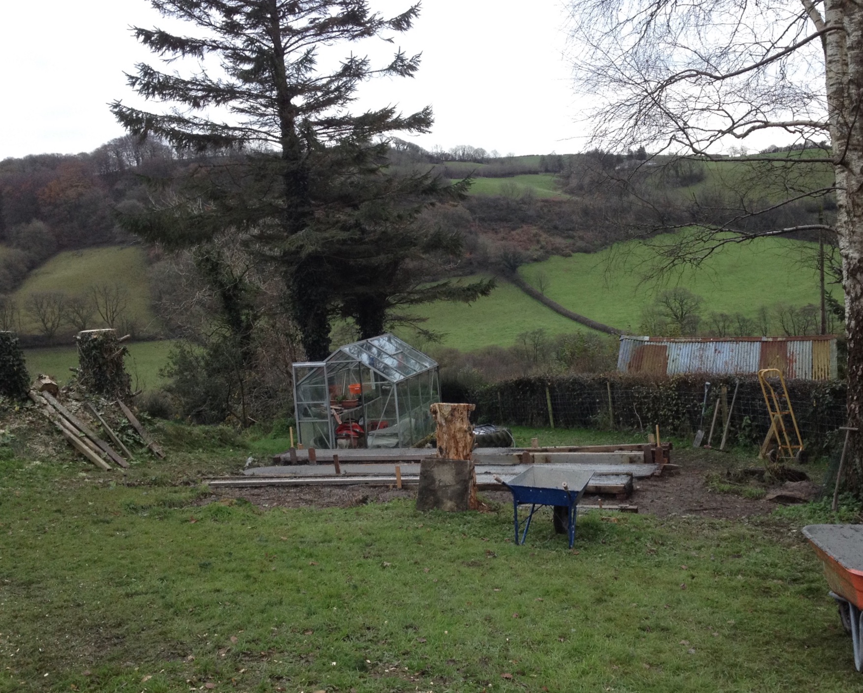 Footings done