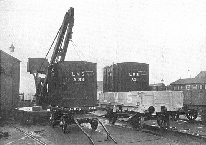 LMS_freight_containers_on_lorry_and_rail_wagon_(CJ_Allen,_Steel_Highway,_1928).jpg