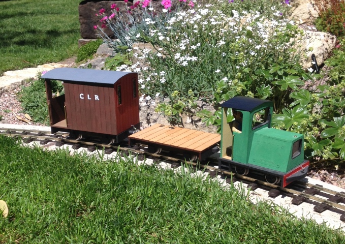 Rapier diesel on the rockery curve.