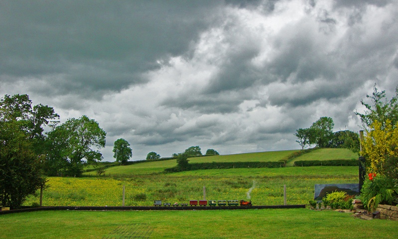 8 - GWLR - train in the distance .JPG
